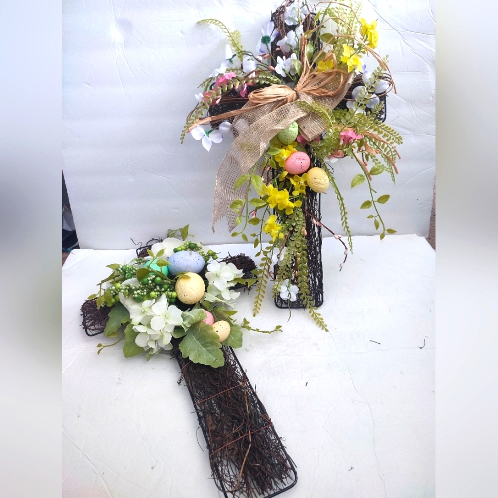 Easter Cross Decoration Set